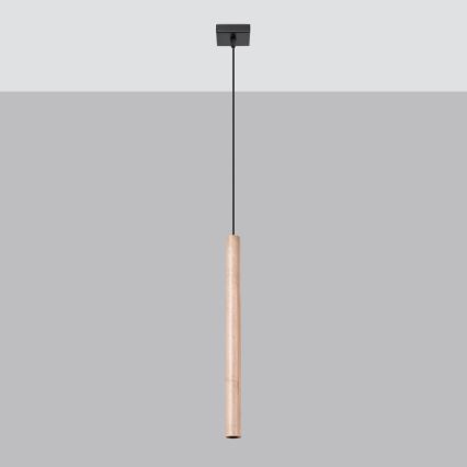 Brilagi - LED luster na sajli DRIFA 1xG9/4W/230V drveni