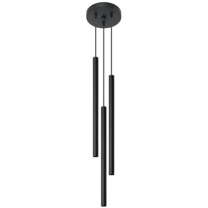 BRILAGI -  LED luster na sajli DRIFA 3xG9/4W/230V crna