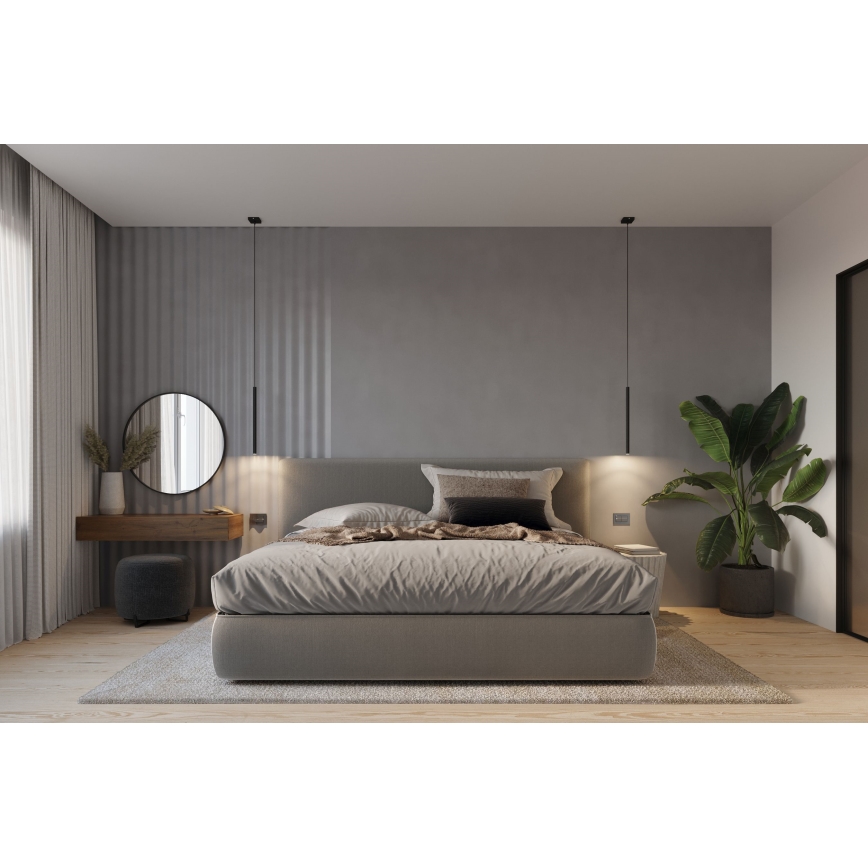 BRILAGI -  LED luster na sajli DRIFA 3xG9/4W/230V crna