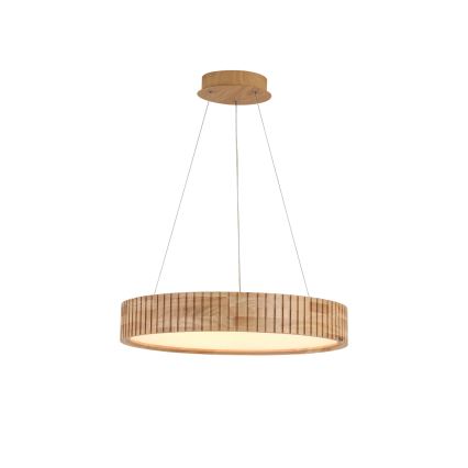 Brilagi - LED luster na sajli FALCON WOOD MODERN LED/30W/230V 3000/4000/6000K prečnik 45 cm drvo