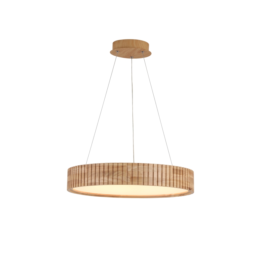 Brilagi - LED luster na sajli FALCON WOOD MODERN LED/30W/230V 3000/4000/6000K prečnik 45 cm drvo