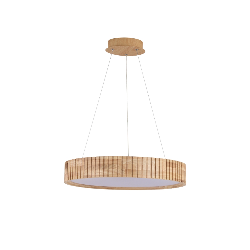 Brilagi - LED luster na sajli FALCON WOOD MODERN LED/30W/230V 3000/4000/6000K prečnik 45 cm drvo