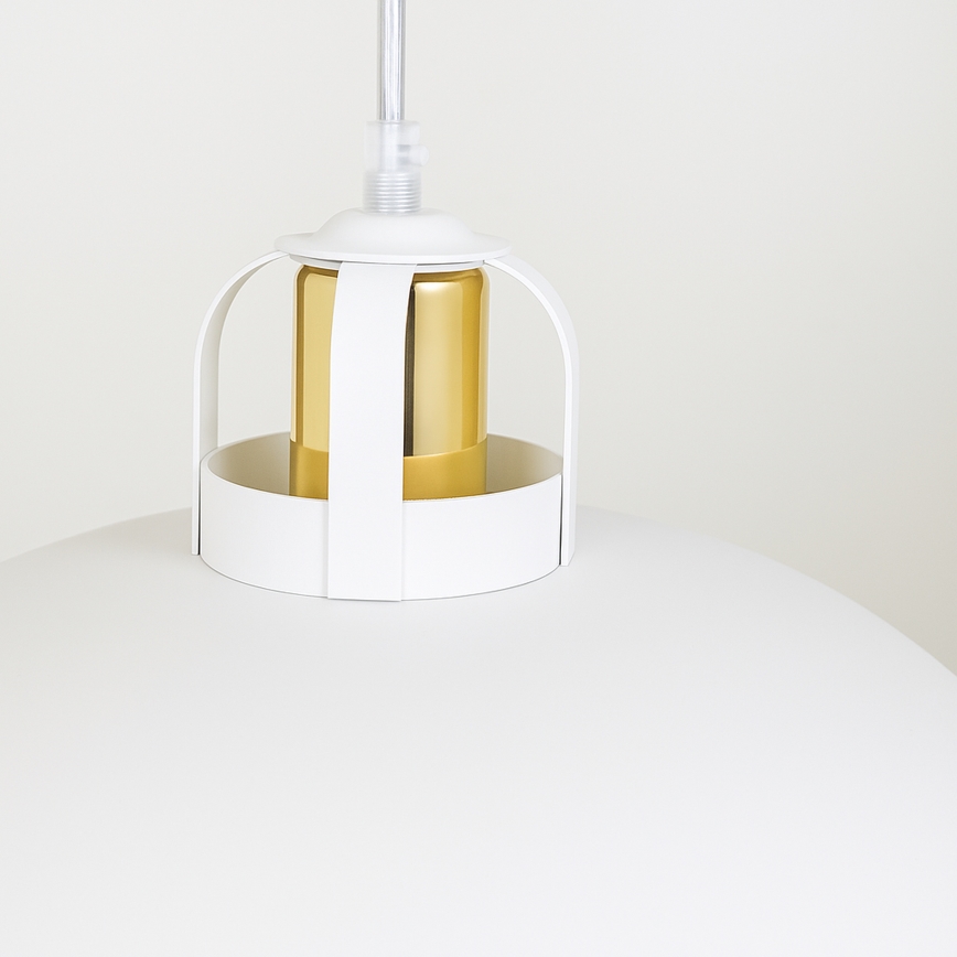 Brilagi - LED Luster na sajli FLAMENGO 1xE27/60W/230V bela