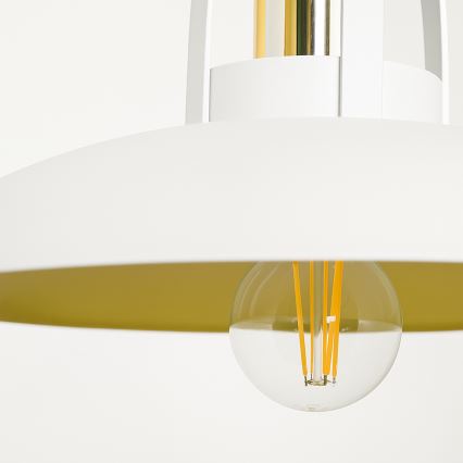 Brilagi - LED Luster na sajli FLAMENGO 1xE27/60W/230V bela