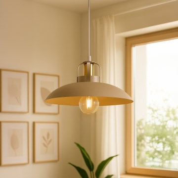 Brilagi - LED Luster na sajli FLAMENGO 1xE27/60W/230V bež