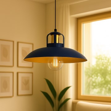 Brilagi - LED Luster na sajli FLAMENGO 1xE27/60W/230V plave boje