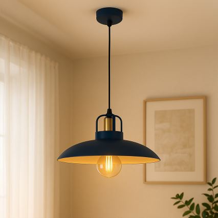 Brilagi - LED Luster na sajli FLAMENGO 1xE27/60W/230V plave boje