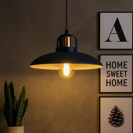 Brilagi - LED Luster na sajli FLAMENGO 1xE27/60W/230V plave boje