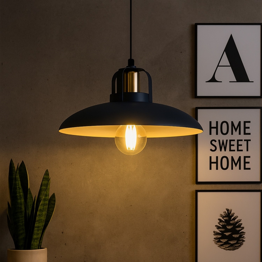 Brilagi - LED Luster na sajli FLAMENGO 1xE27/60W/230V plave boje