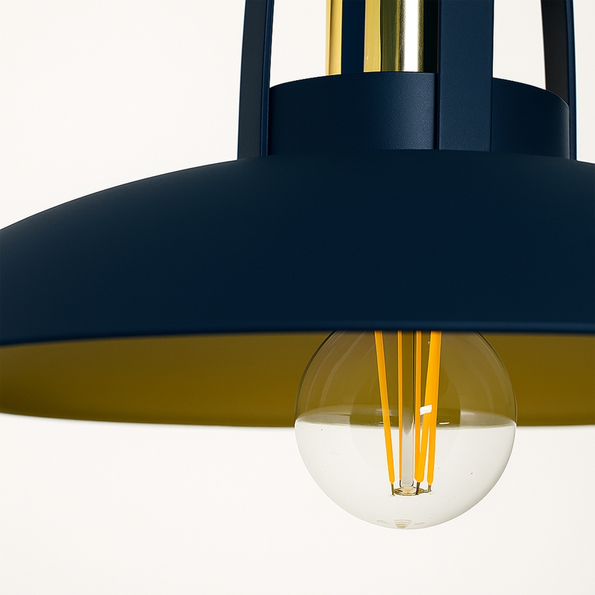 Brilagi - LED Luster na sajli FLAMENGO 1xE27/60W/230V plave boje