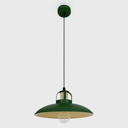Brilagi - LED Luster na sajli FLAMENGO 1xE27/60W/230V, zelene boje