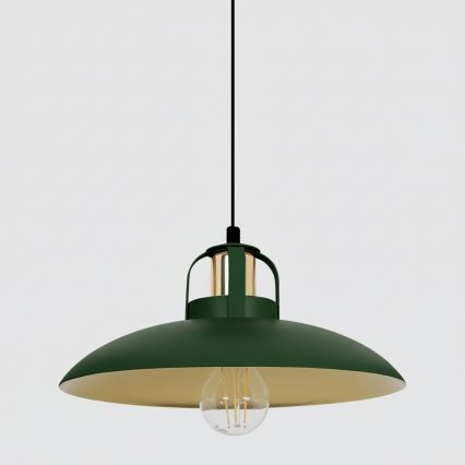 Brilagi - LED Luster na sajli FLAMENGO 1xE27/60W/230V, zelene boje