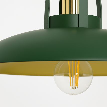 Brilagi - LED Luster na sajli FLAMENGO 1xE27/60W/230V, zelene boje