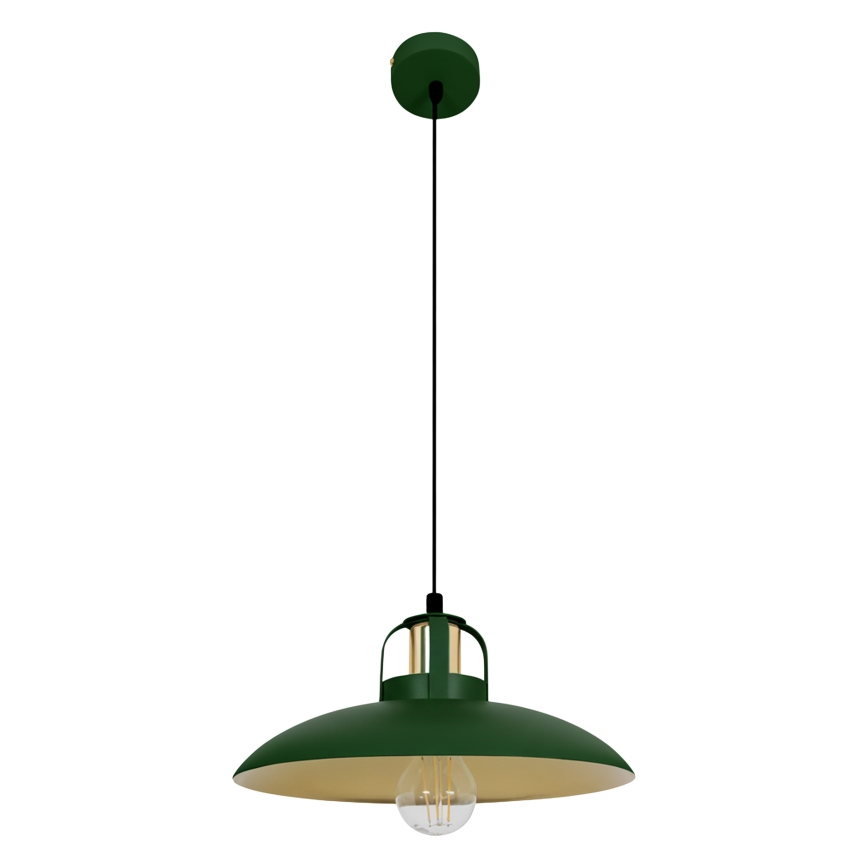 Brilagi - LED Luster na sajli FLAMENGO 1xE27/60W/230V, zelene boje