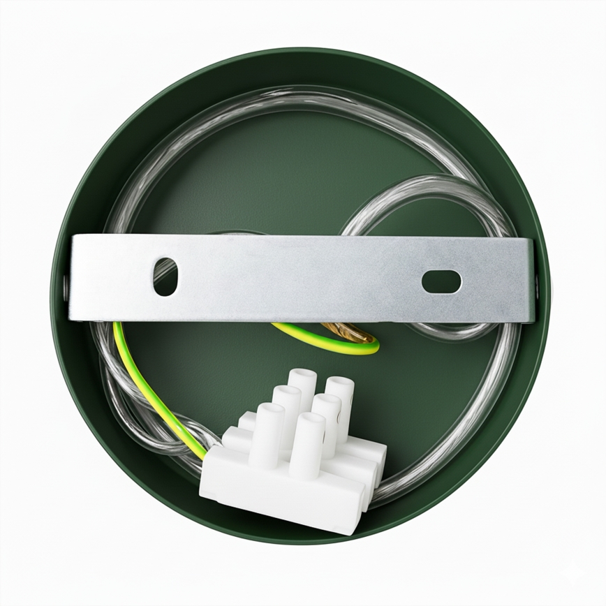 Brilagi - LED Luster na sajli FLAMENGO 1xE27/60W/230V, zelene boje