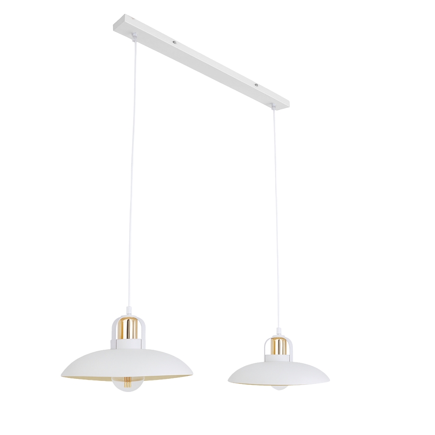 Brilagi - LED Luster na sajli FLAMENGO 2xE27/60W/230V bela