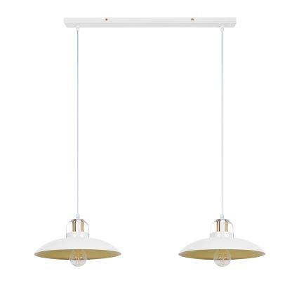 Brilagi - LED Luster na sajli FLAMENGO 2xE27/60W/230V bela