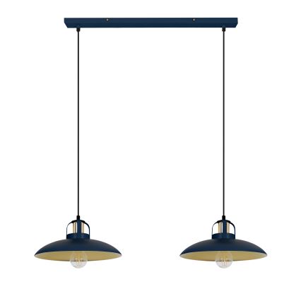 Brilagi - LED Luster na sajli FLAMENGO 2xE27/60W/230V plava