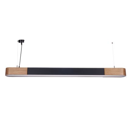 BRILAGI - LED luster na sajli GARDALINE LED/100W/230V hrast/crna