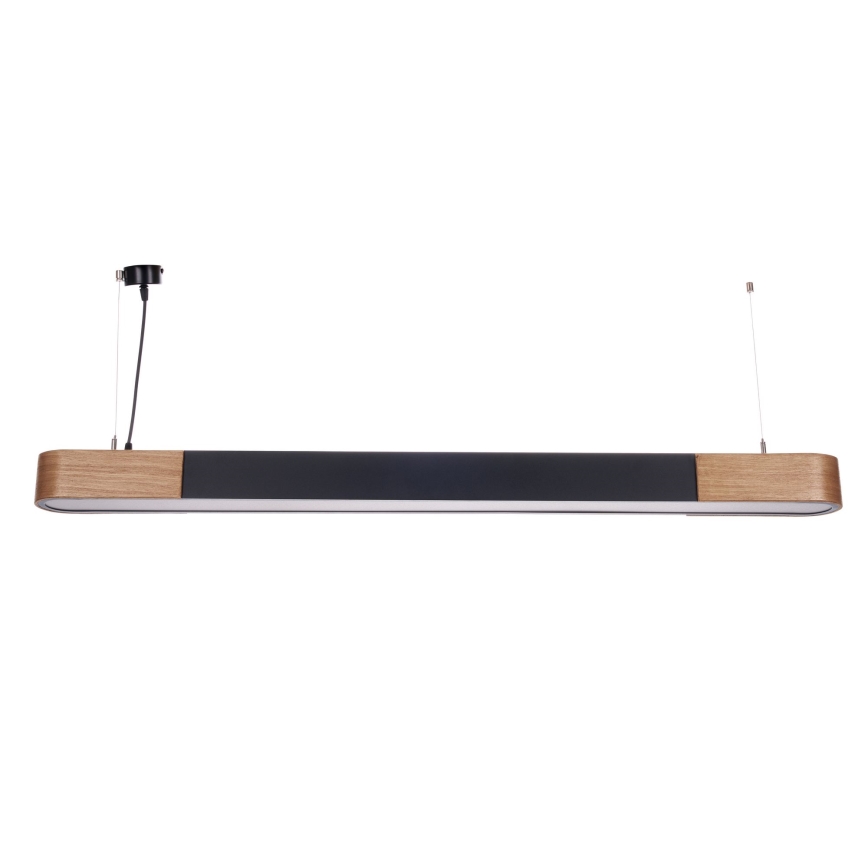 BRILAGI - LED luster na sajli GARDALINE LED/100W/230V hrast/crna