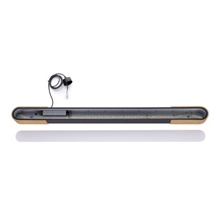 BRILAGI - LED luster na sajli GARDALINE LED/100W/230V hrast/crna