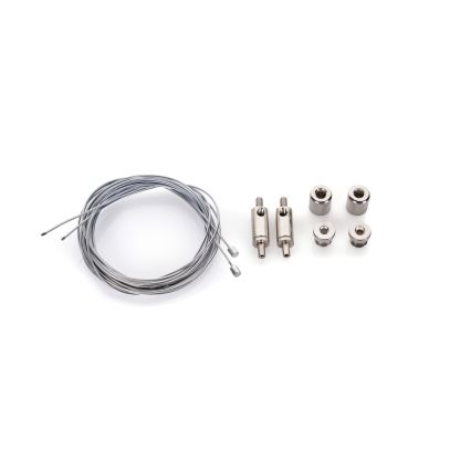 BRILAGI - LED luster na sajli GARDALINE LED/100W/230V hrast/crna