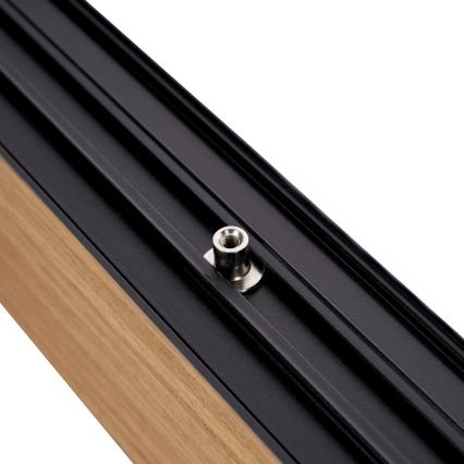 BRILAGI - LED Luster na sajli GARDALINE LED/100W/230V hrast