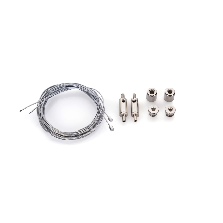 BRILAGI - LED Luster na sajli GARDALINE LED/100W/230V hrast