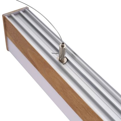 BRILAGI - LED luster na sajli GARDALINE LED/100W/230V hrast