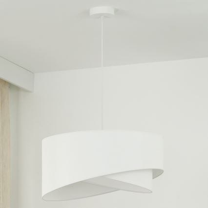 Brilagi - LED luster na sajli LYRA 1xE27/15W/230V beo