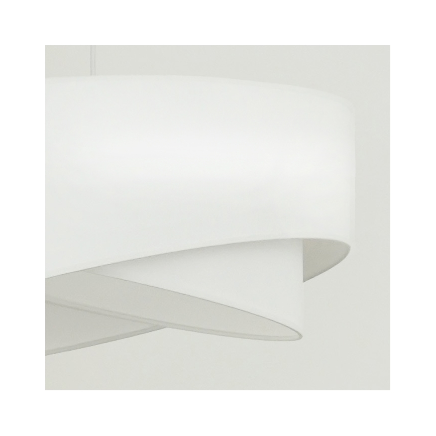 Brilagi - LED luster na sajli LYRA 1xE27/15W/230V beo