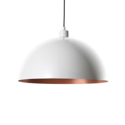 BRILAGI - LED luster na sajli METALO 1xE27/40W/230V Ø 40 cm bela/bakarna