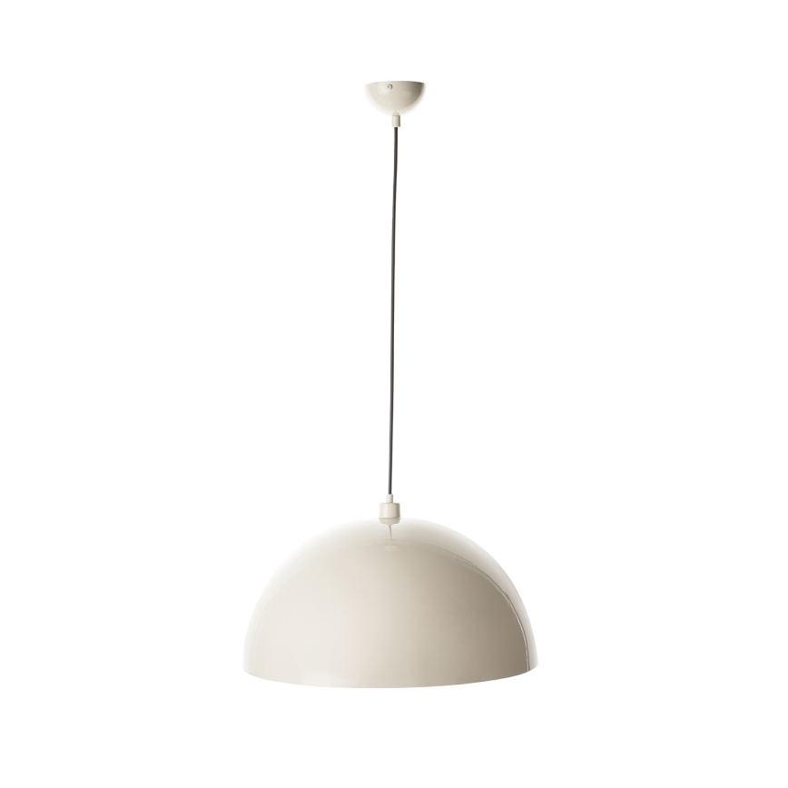 BRILAGI - LED luster na sajli METALO 1xE27/40W/230V Ø 40 cm bež/bakrena