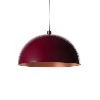 BRILAGI - LED luster na sajli METALO 1xE27/40W/230V Ø 40 cm bordo/bakarna