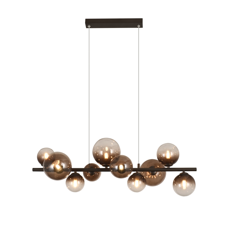 BRILAGI - LED luster na sajli MILLA 10xG9/3W/230V braon/dimljeno braon