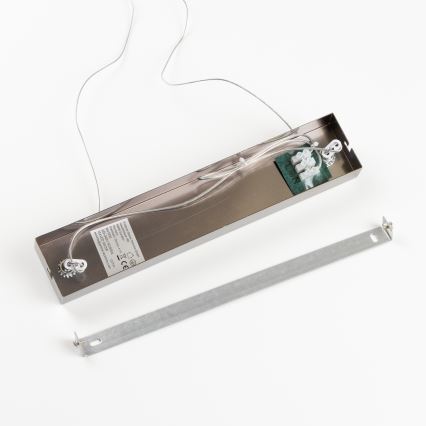 Brilagi - LED luster na sajli MILLA 10xG9/3W/230V crni hrom/bela