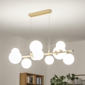 Brilagi - LED luster na sajli MILLA 10xG9/3W/230V zlatna/bela