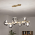 Brilagi - LED luster na sajli MILLA 10xG9/3W/230V zlatna/zadimljena