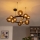 Brilagi - LED luster na sajli MILLA 15xG9/3W/230V braon/dimljeno braon
