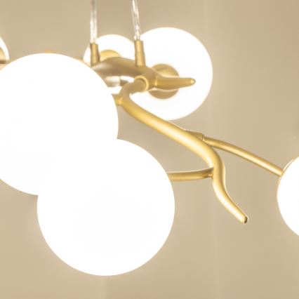 Brilagi - LED luster na sajli MISTEL 6xG9/3W/230V zlatna/bela