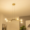 Brilagi - LED luster na sajli MISTEL 6xG9/3W/230V zlatna