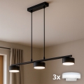BRILAGI - LED luster na sajli MONO 3xGX53/30W/230V crna
