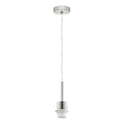 Brilagi - LED luster na sajli NUBILA 1xE27/60W/230V, prečnik 14 cm, crna