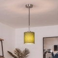Brilagi - LED luster na sajli NUBILA 1xE27/60W/230V prečnik 14 cm crna/zelena