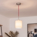 Brilagi - LED luster na sajli NUBILA 1xE27/60W/230V, prečnik 14 cm, crvena/krem