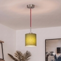 Brilagi - LED luster na sajli NUBILA 1xE27/60W/230V prečnik 14 cm crvena/zelena
