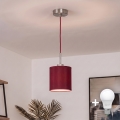 Brilagi - LED luster na sajli NUBILA 1xE27/60W/230V prečnik 14 cm pompejska crvena