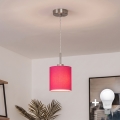 Brilagi - LED luster na sajli NUBILA 1xE27/60W/230V prečnik 14 cm ružičasta