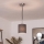 Brilagi - LED luster na sajli NUBILA 1xE27/60W/230V Ø 14 cm crna/antracit