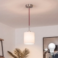 Brilagi - LED Luster na sajli NUBILA 1xE27/60W/230V Ø 14 cm crvena/bela